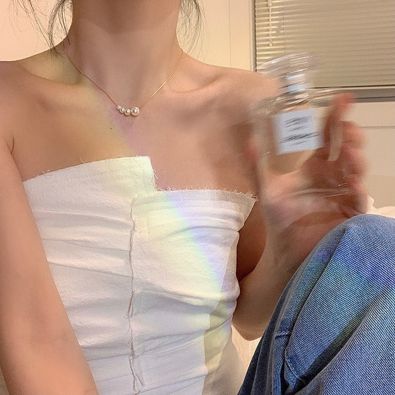 Miya – Collier Doré avec Perle d’Eau Douce