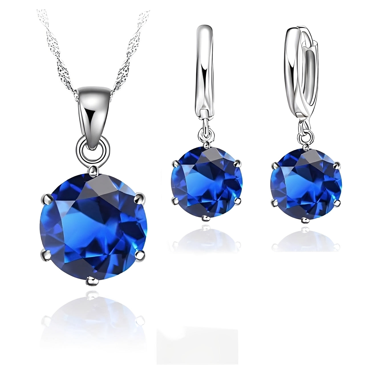 Sylvaine – Parure Élégante en Cristal