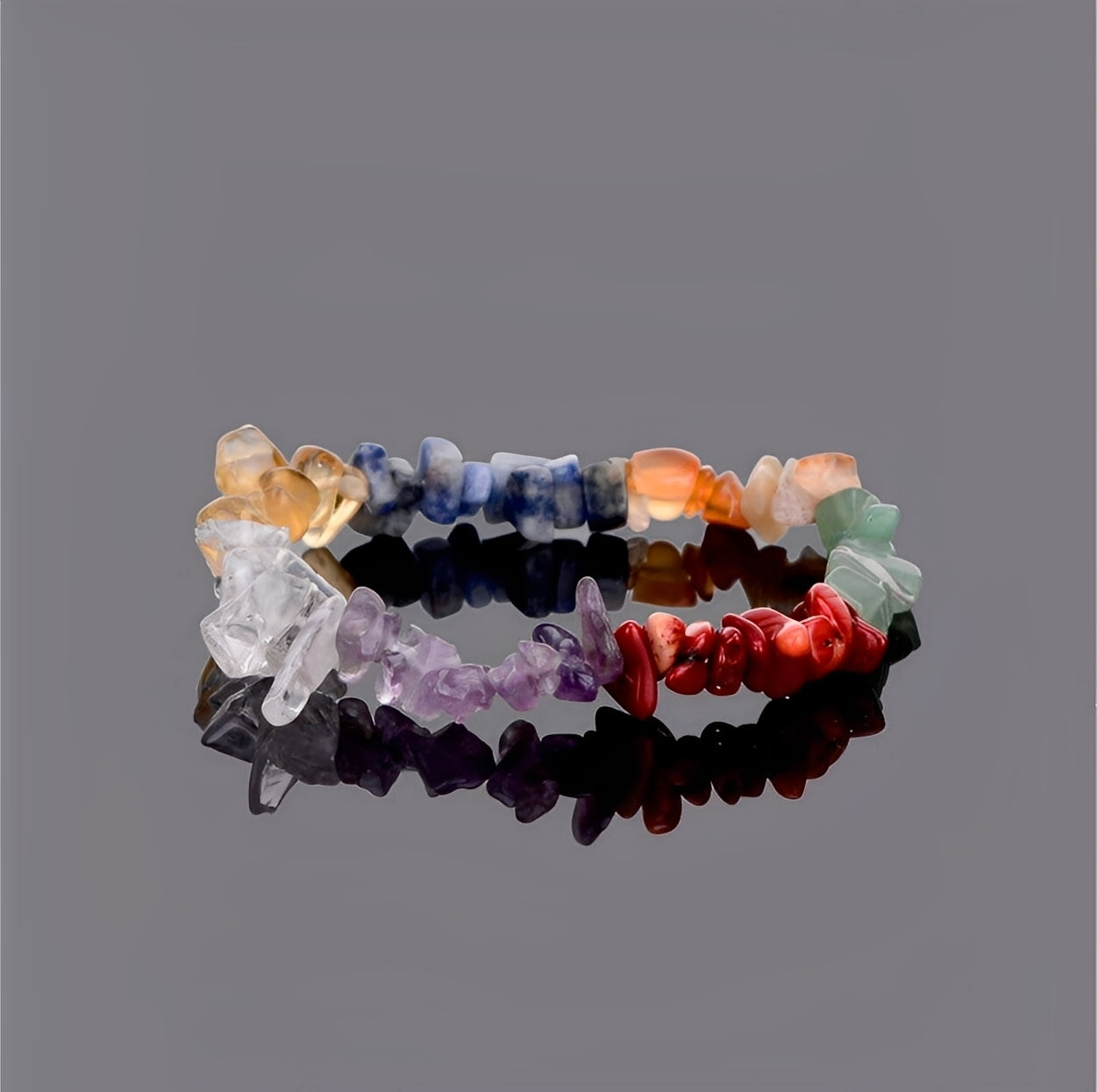 Yoli – Bracelet 7 Chakras en Pierres Naturelles