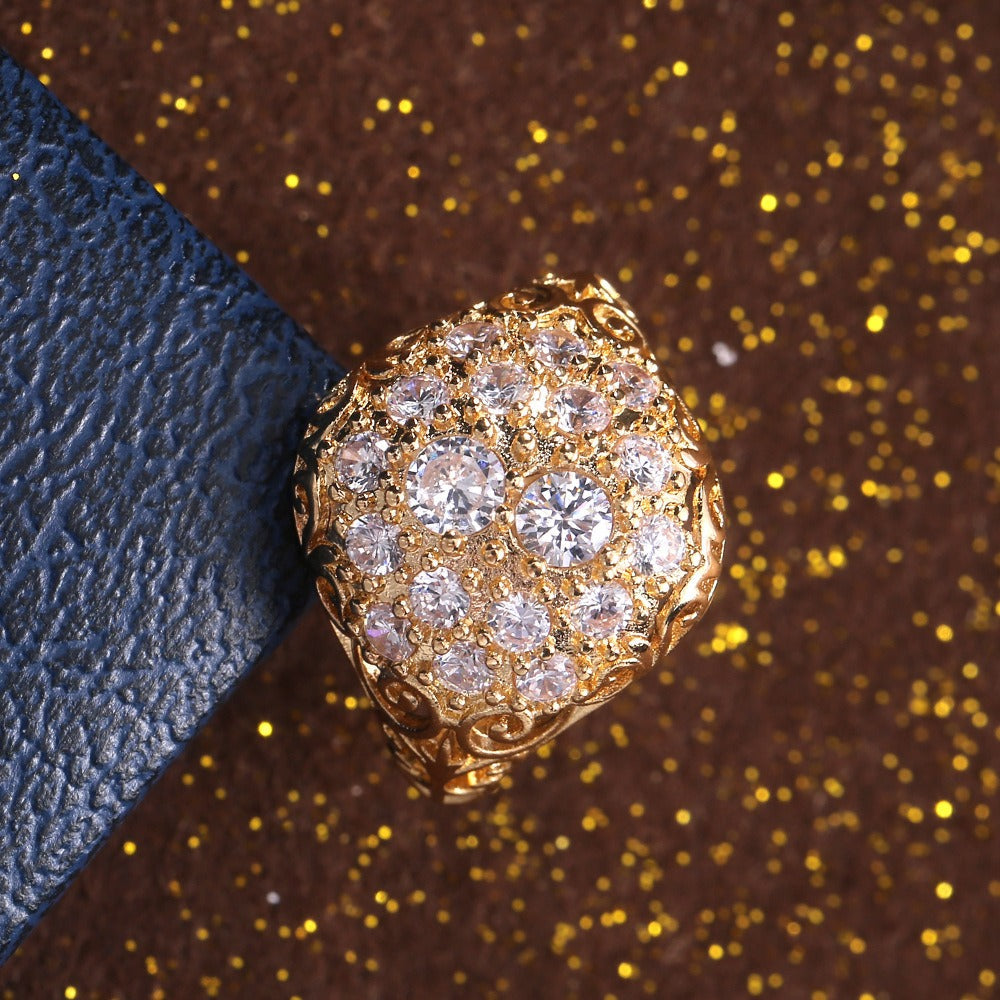 Seraphina – Bague Diamant Époque Dorée