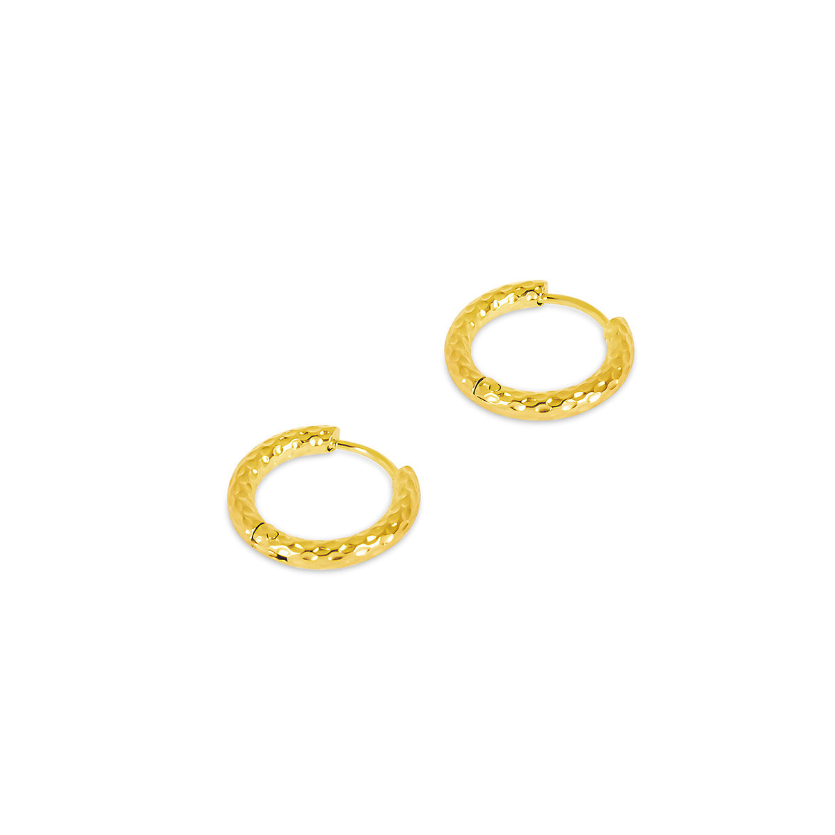Kelly – Boucles Huggie Texturées