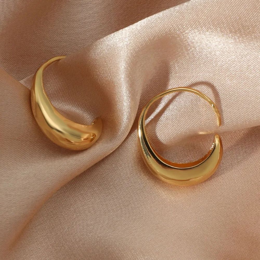 Zeinab – Boucles d’Oreilles Créoles en Or
