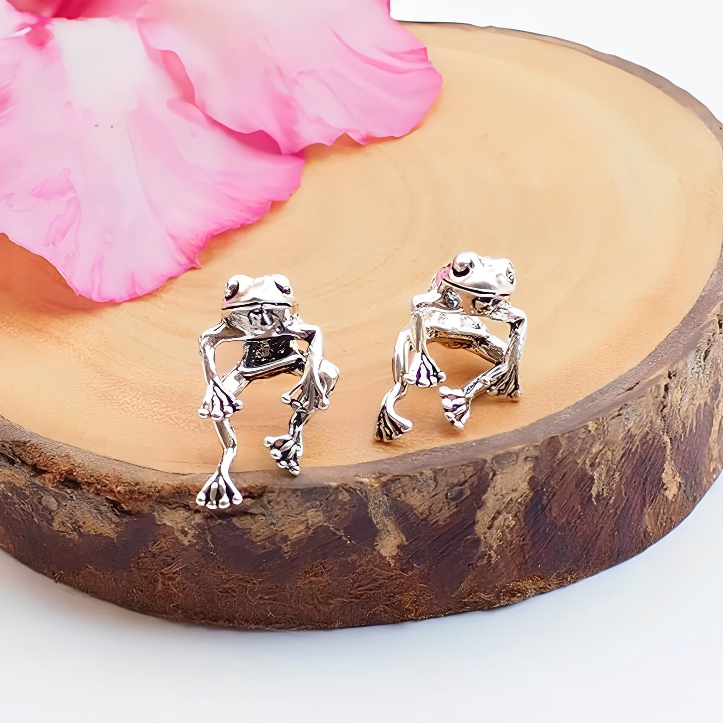 Chandall – Boucles d'Oreilles Grenouille