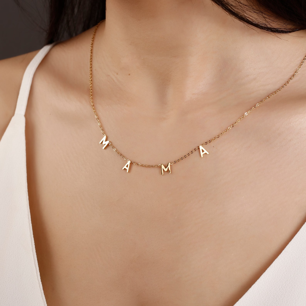 Collier Maman - Collier Cadeau pour la Fête des Mères