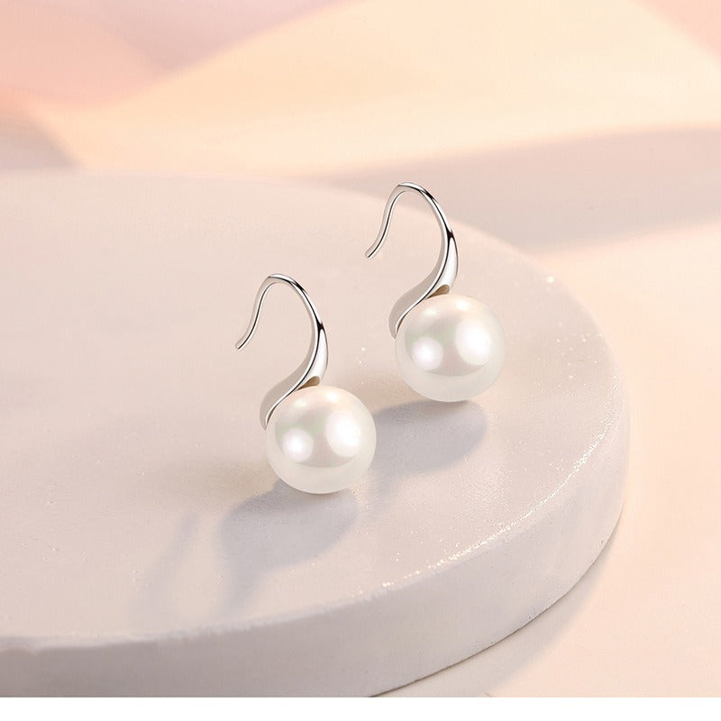 Cess - Boucles d’Oreilles Vintage Élégance en Perles