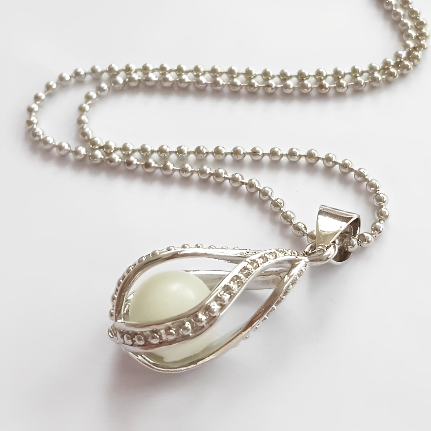 Arielle – Collier Goutte Lumineuse de Sirène