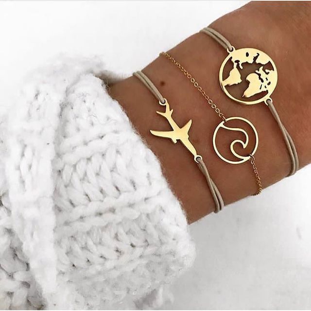 Alora – Coffret Raffiné de Bracelets Lime