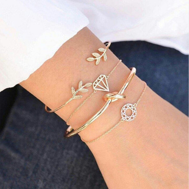Alora – Coffret Raffiné de Bracelets Lime