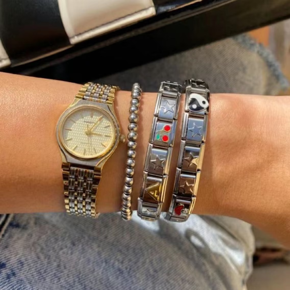 Bracelet Charme Italien - Bracelet Surprise avec 18 Charms