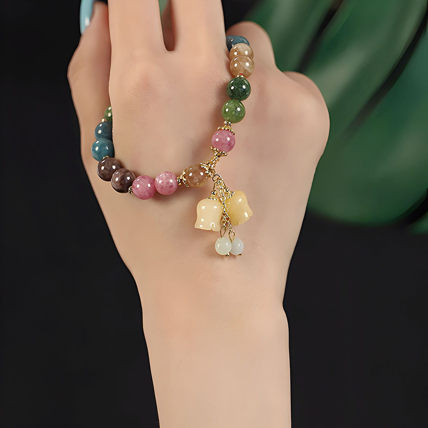 Talia – Bracelet Énergie Pierres Naturelles