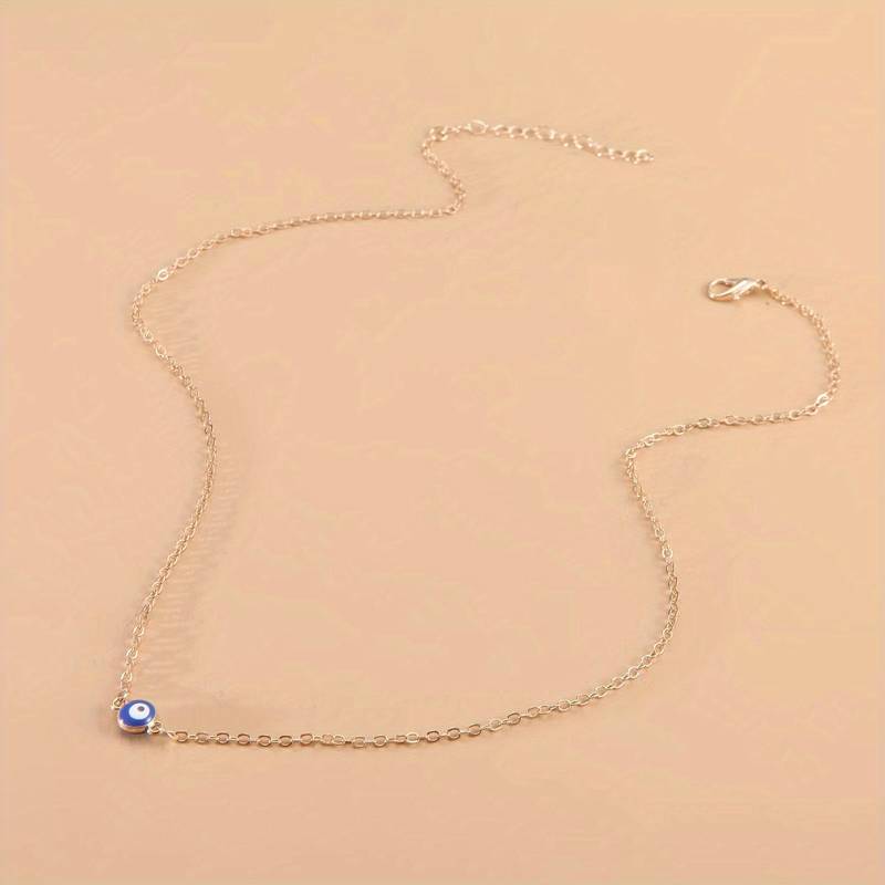 Collier Vintage Œil Maléfique Bleu - Collier avec l'Œil du Mal