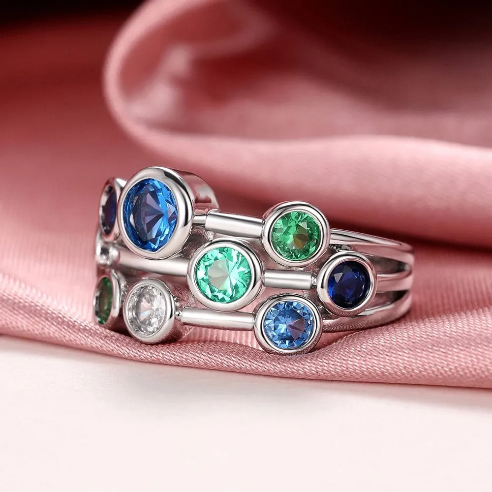 Nerina – Bague Océan et Cristaux d’Autrefois