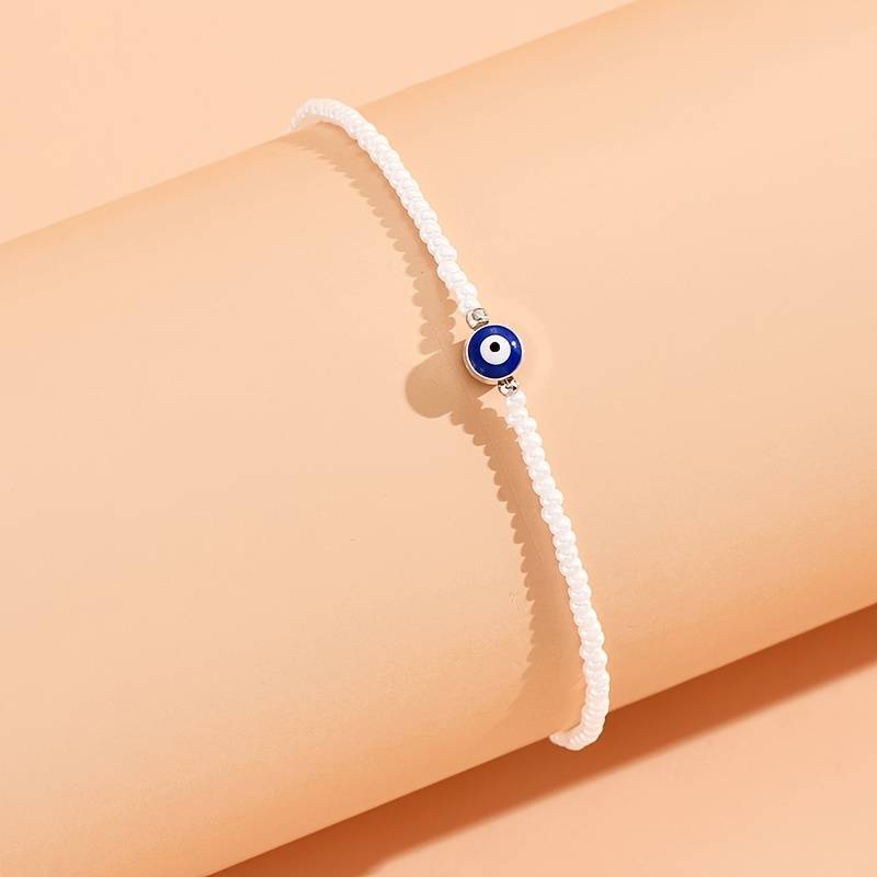 Bracelet Perles Œil du Mal - Bracelet Perles Œil Protecteur