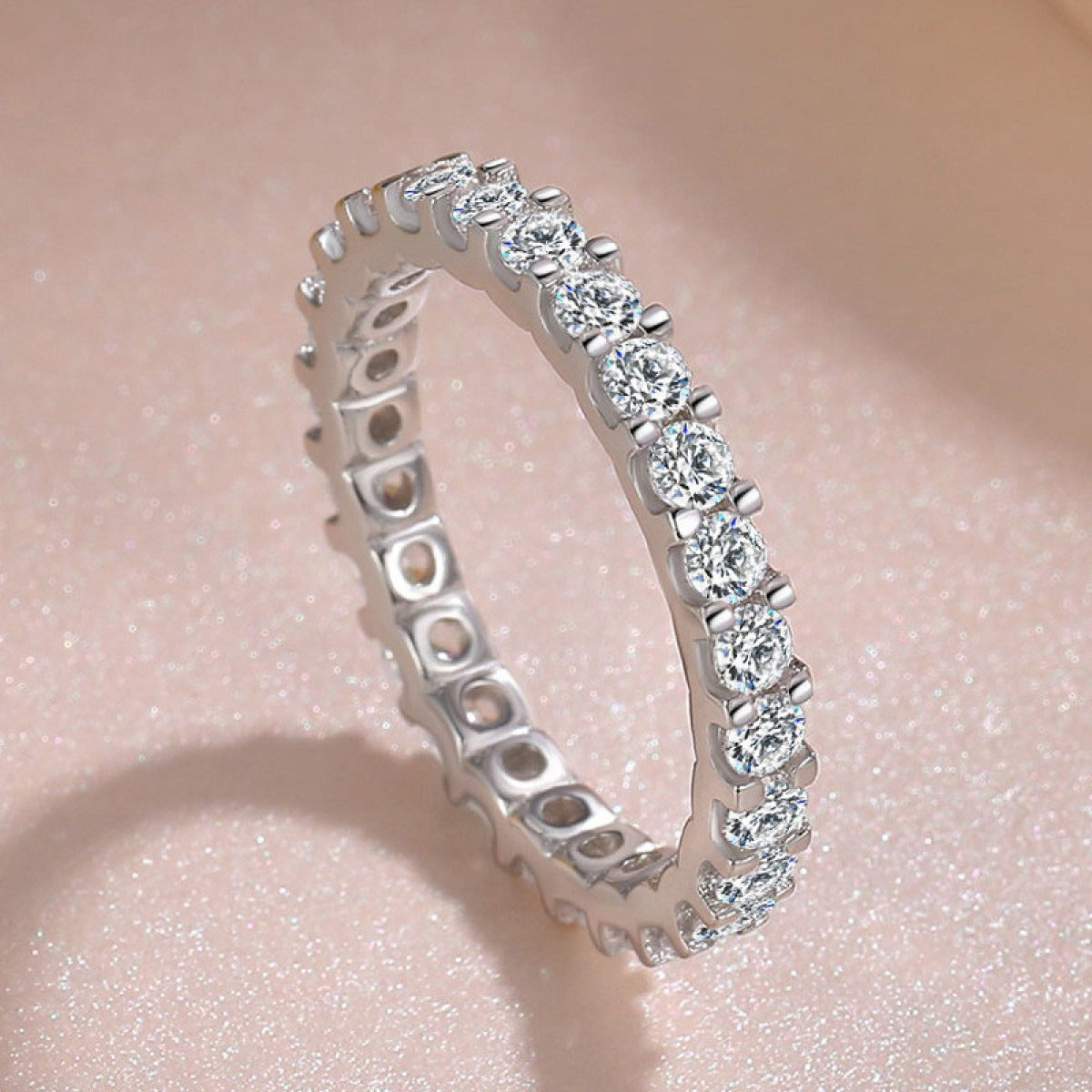 Maelis – Bague Argentée avec Incrustation de Zirconia