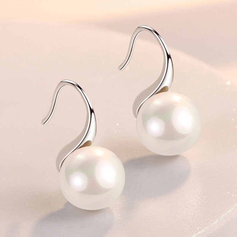 Cess - Boucles d’Oreilles Vintage Élégance en Perles