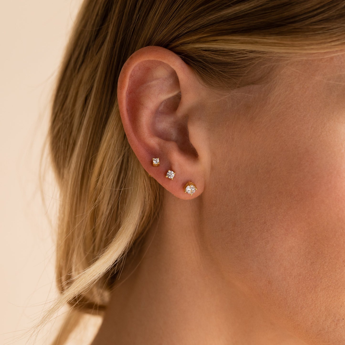 Booker – Set de Boucles d’Oreilles Diamant