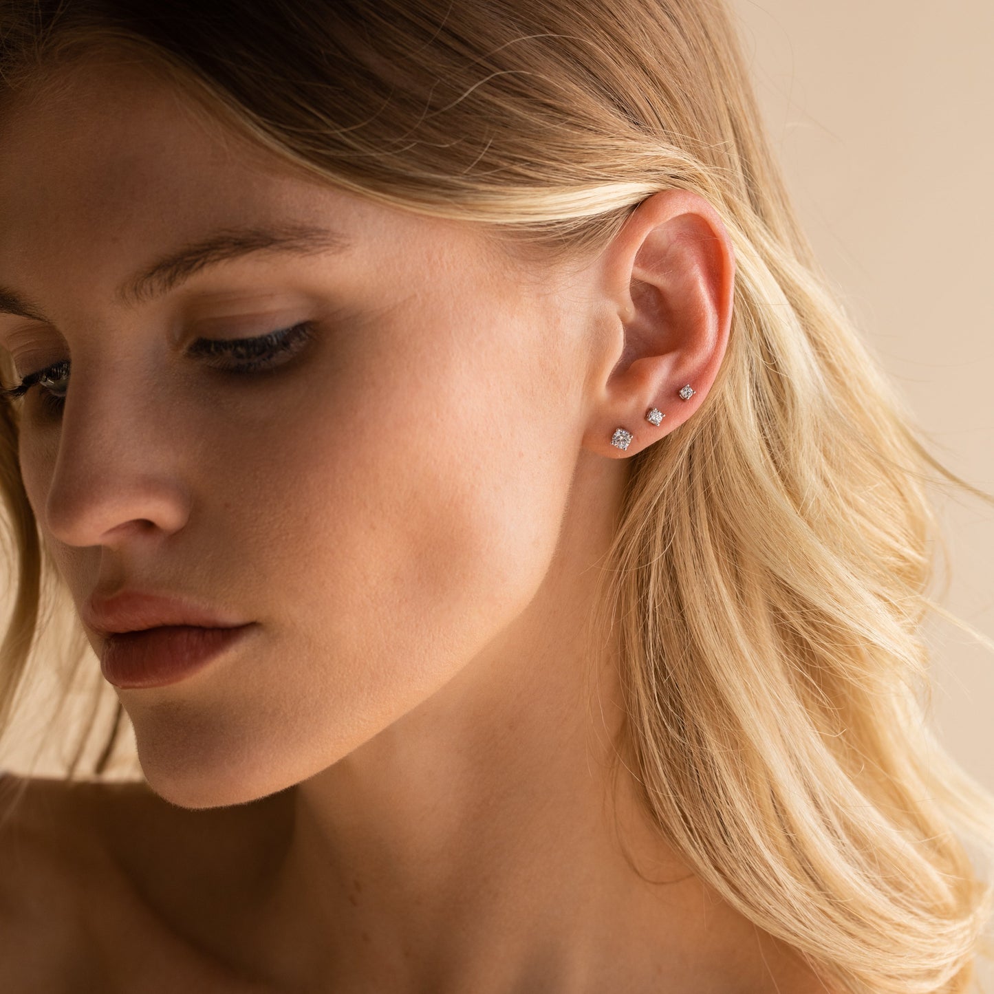 Booker – Set de Boucles d’Oreilles Diamant