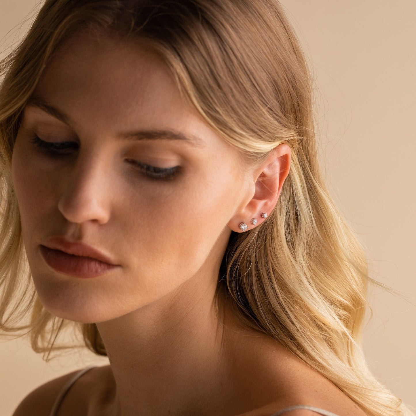 Booker – Set de Boucles d’Oreilles Diamant