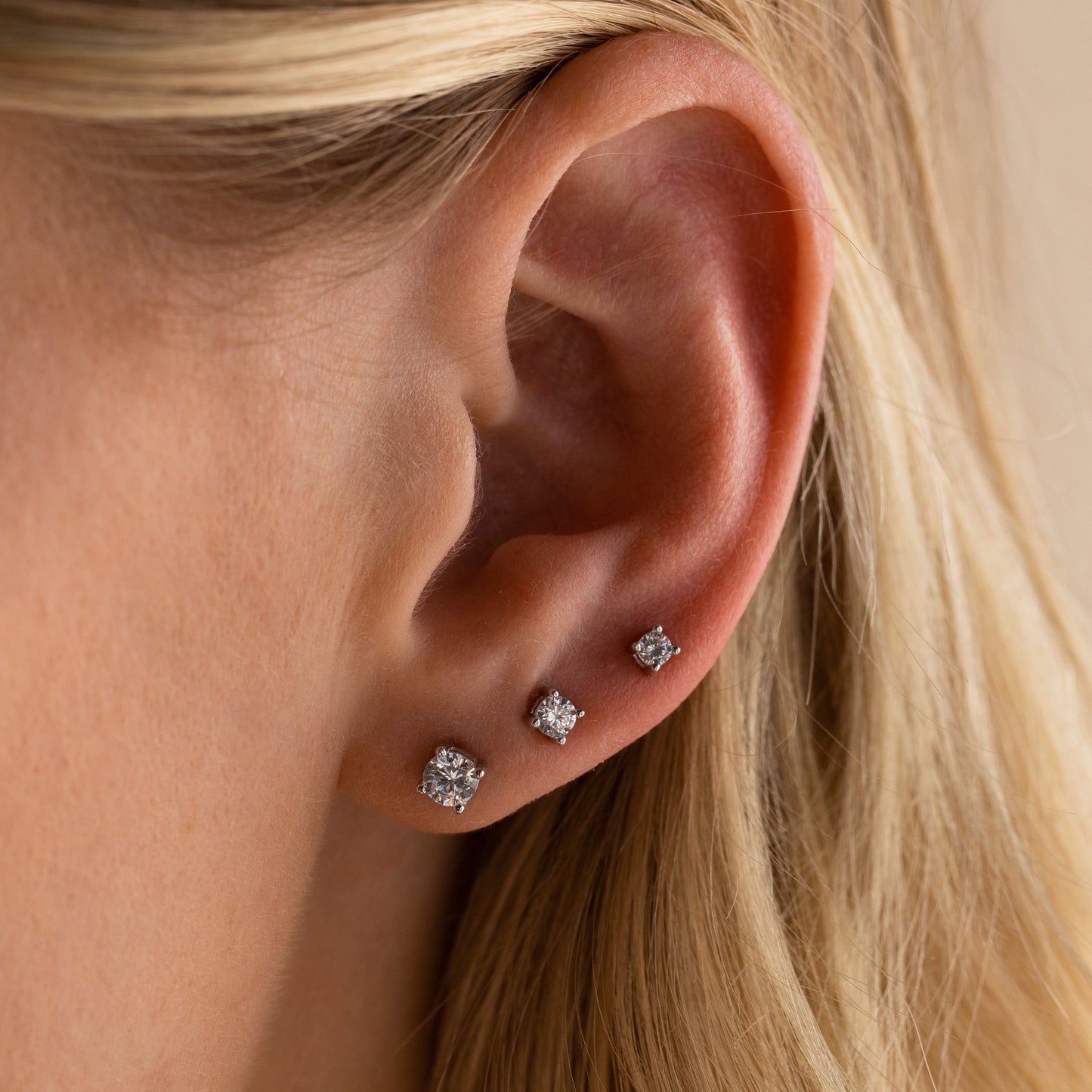 Booker – Set de Boucles d’Oreilles Diamant