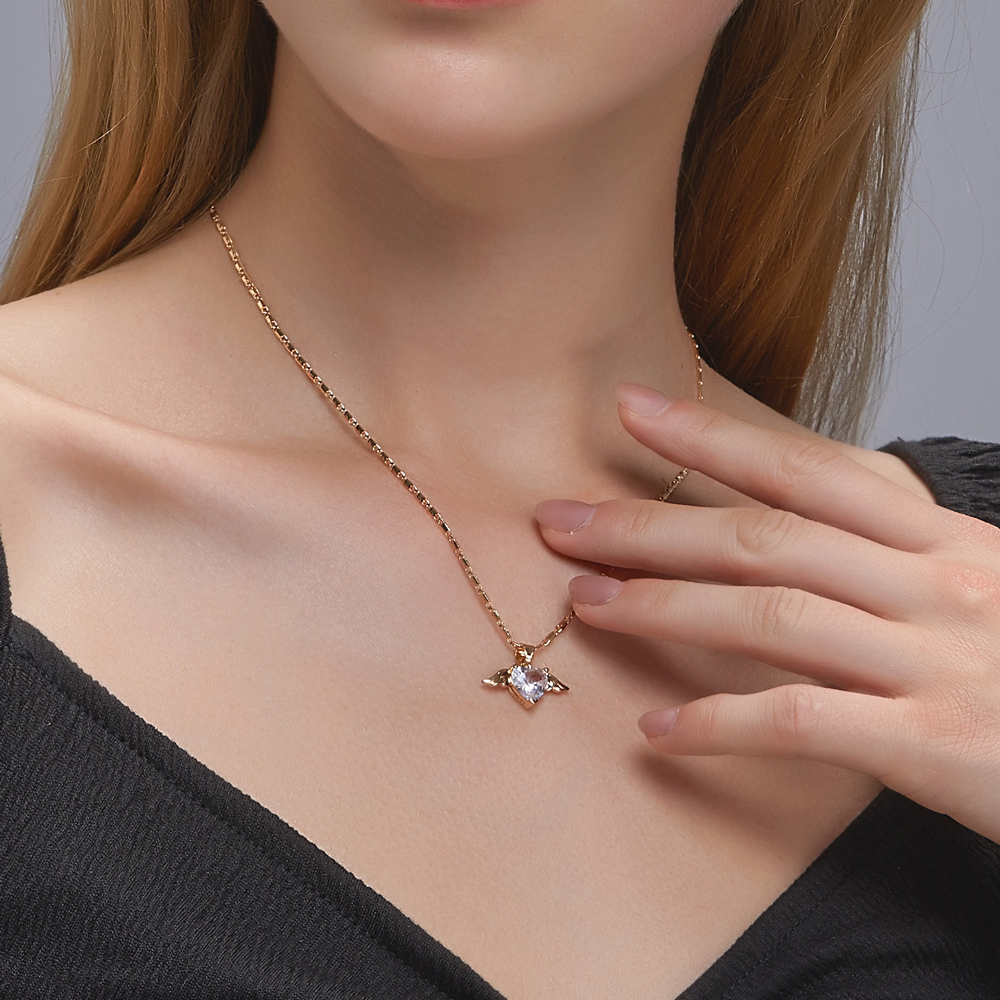 Collier Ailes d'Amour - Collier Cœurs et Ailes