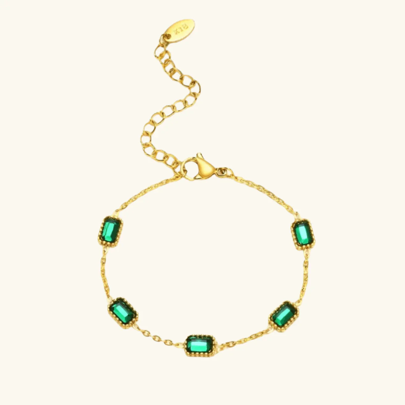 Emeraude – Bracelet Femme en Titane