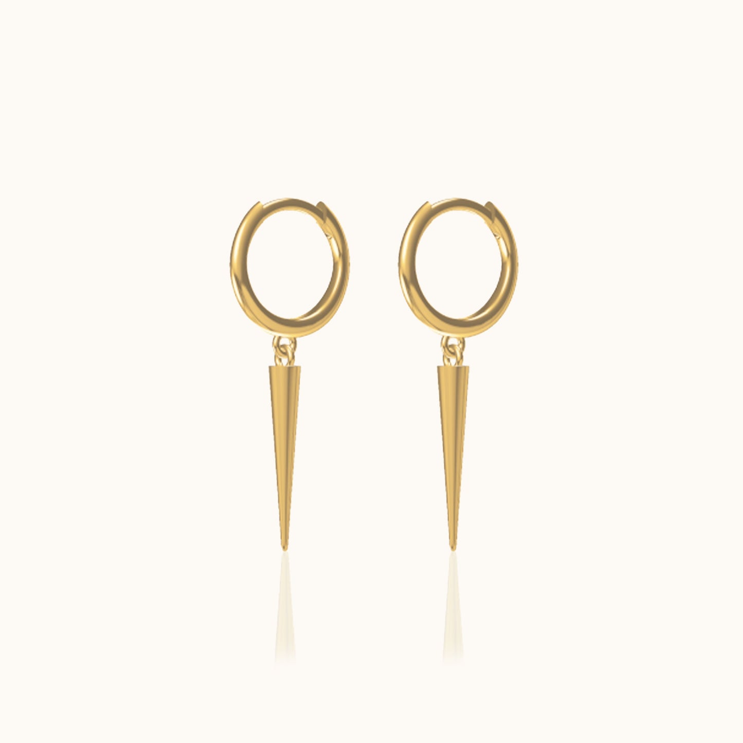 Kamala - Boucles d'oreilles à pointes angulaires