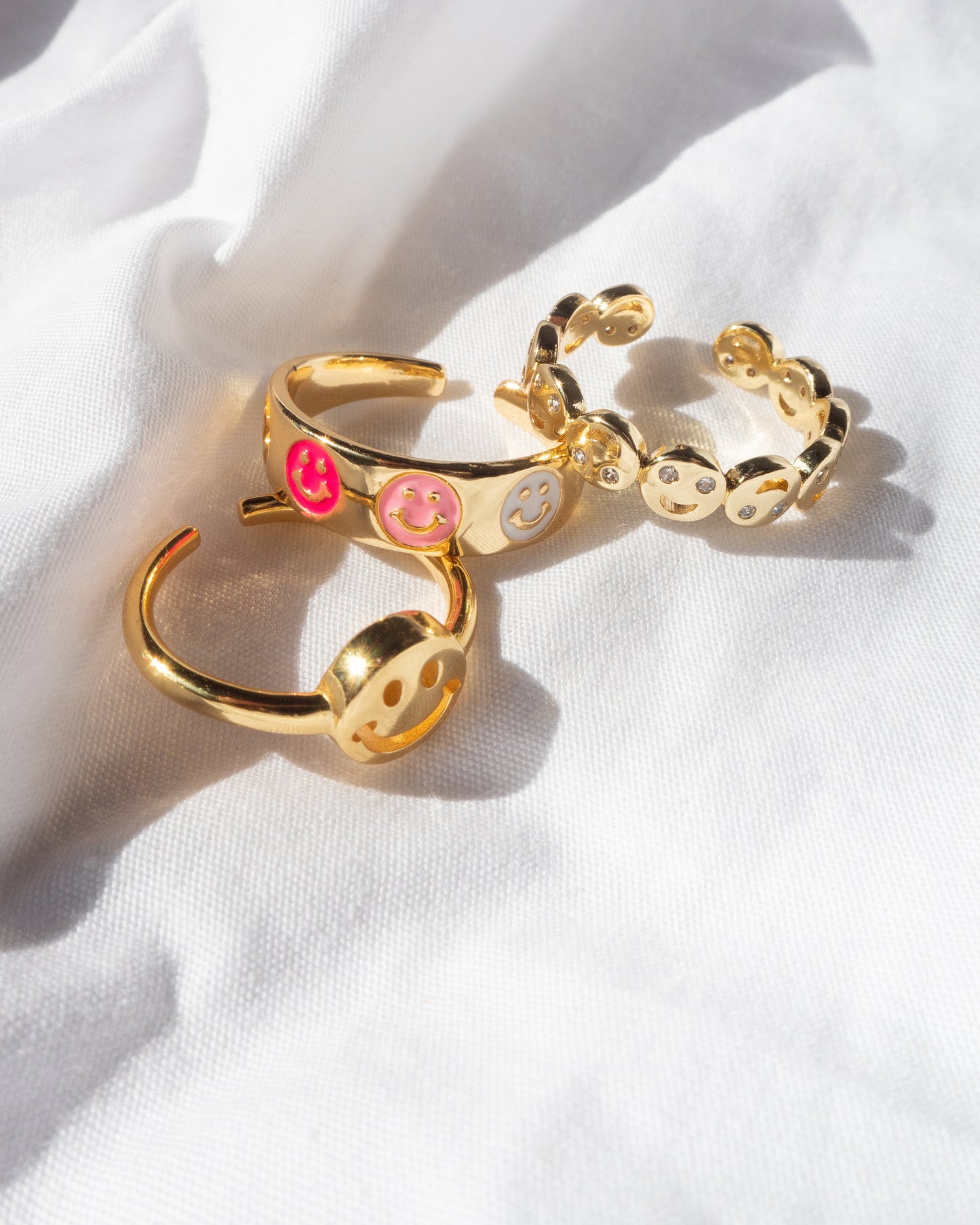 Smiley - Bague Sourire Colorée