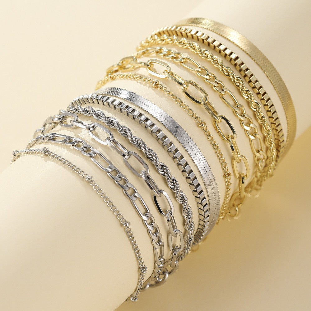 Ellis – Set de Bracelets Renner en Or 16K