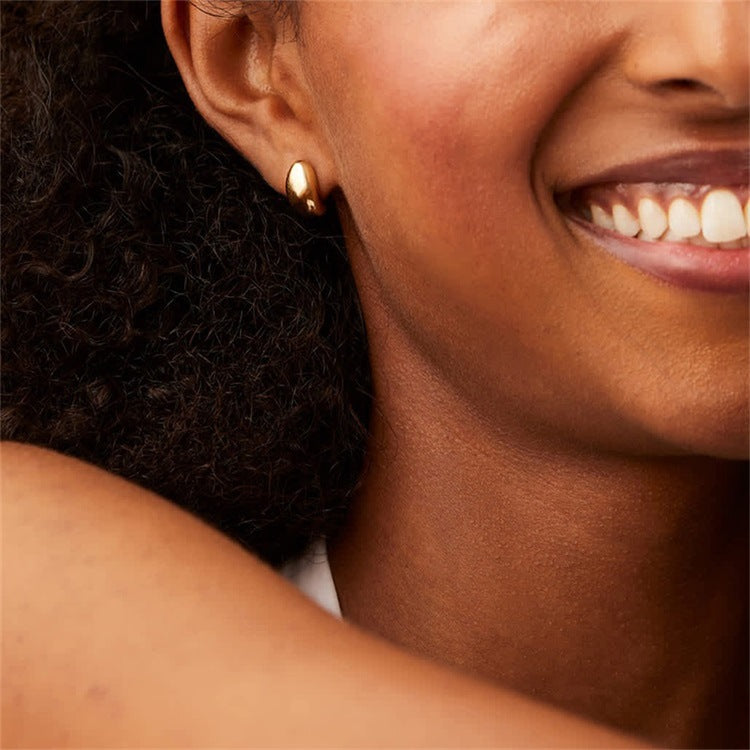 Celeste - Boucles d'oreilles en forme de gouttes en or