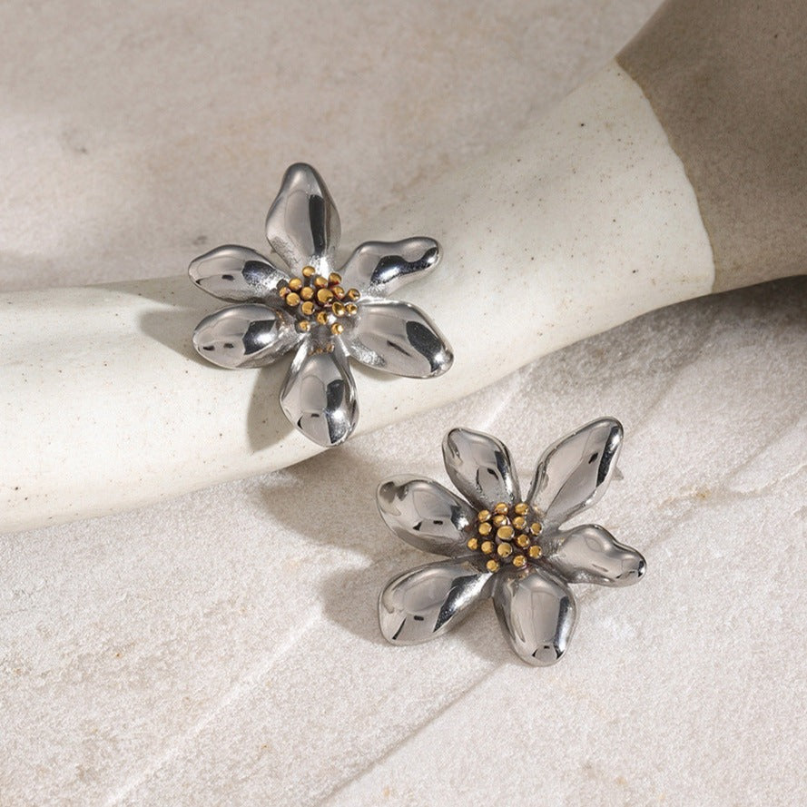 Alexa – Boucles d’Oreilles Fleur Solstice