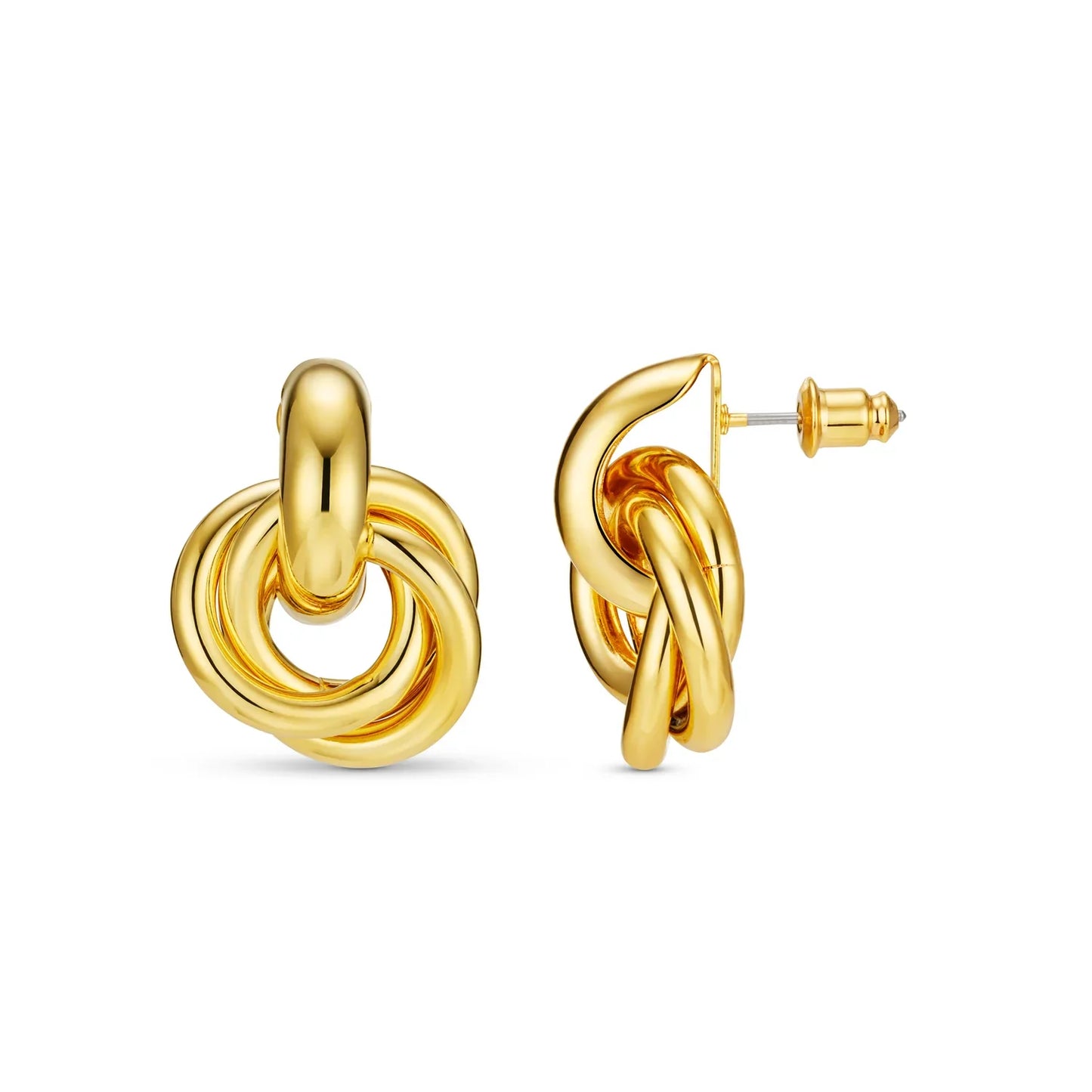 Althea – Boucles d’Oreilles Entrelacées Statement