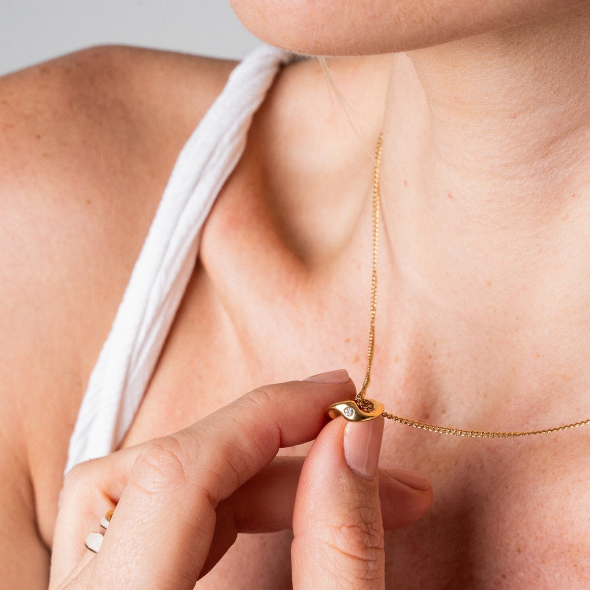 Pyroni – Collier Pendentif Doré
