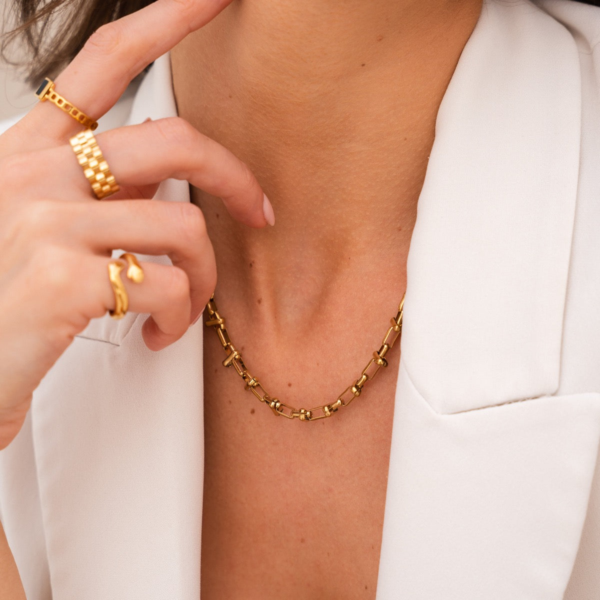 Cairo – Collier Ras-de-Cou Doré