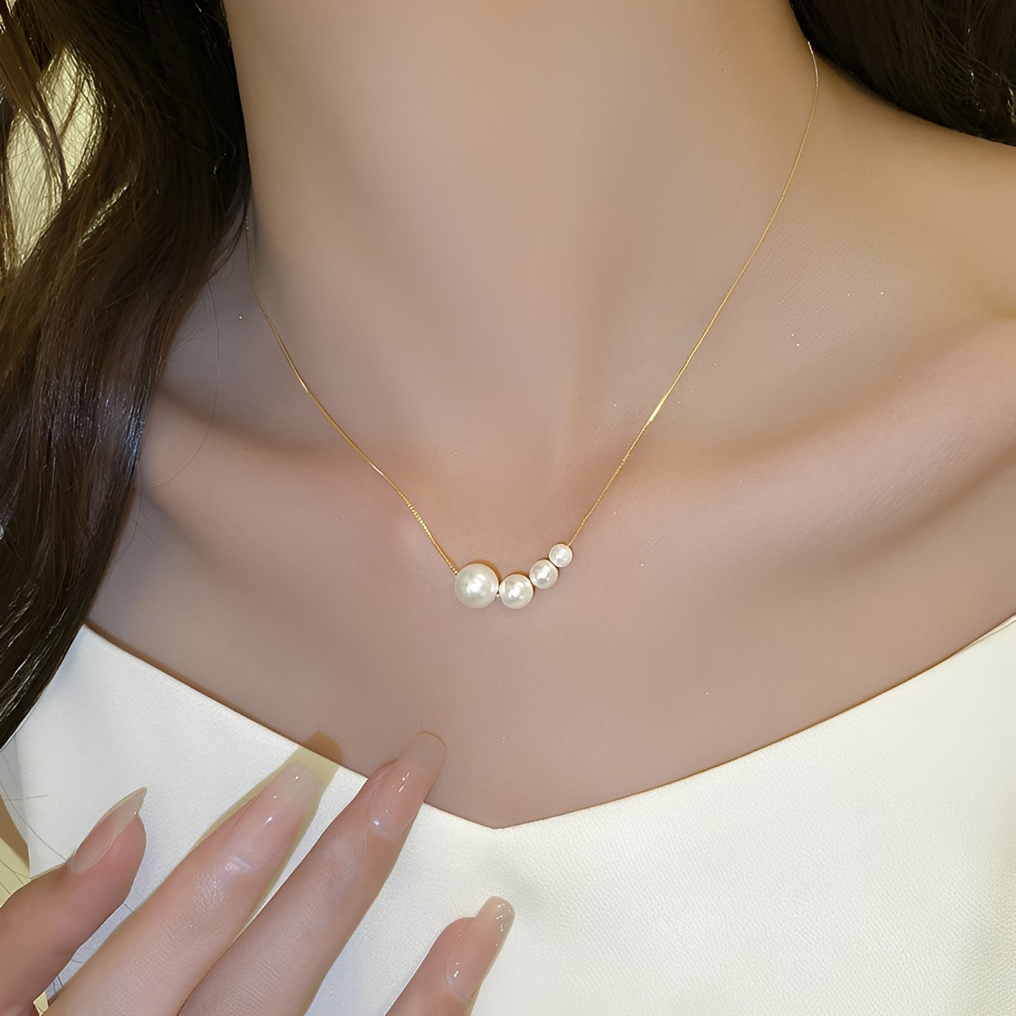 Dashiell – Collier Perles Raffinées