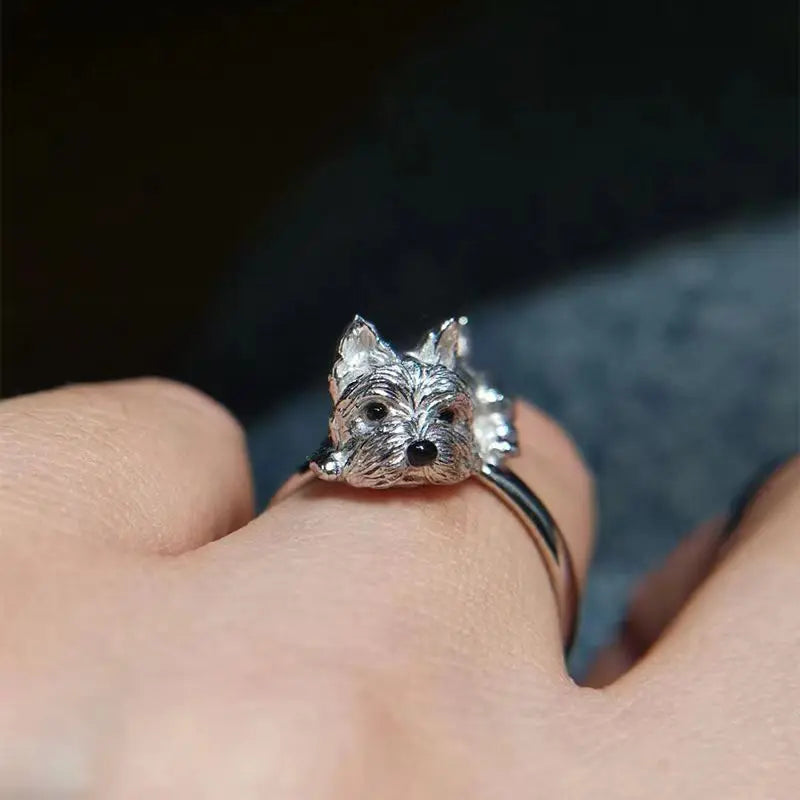 Koko – Bague Chiot Dessin Animé Créative