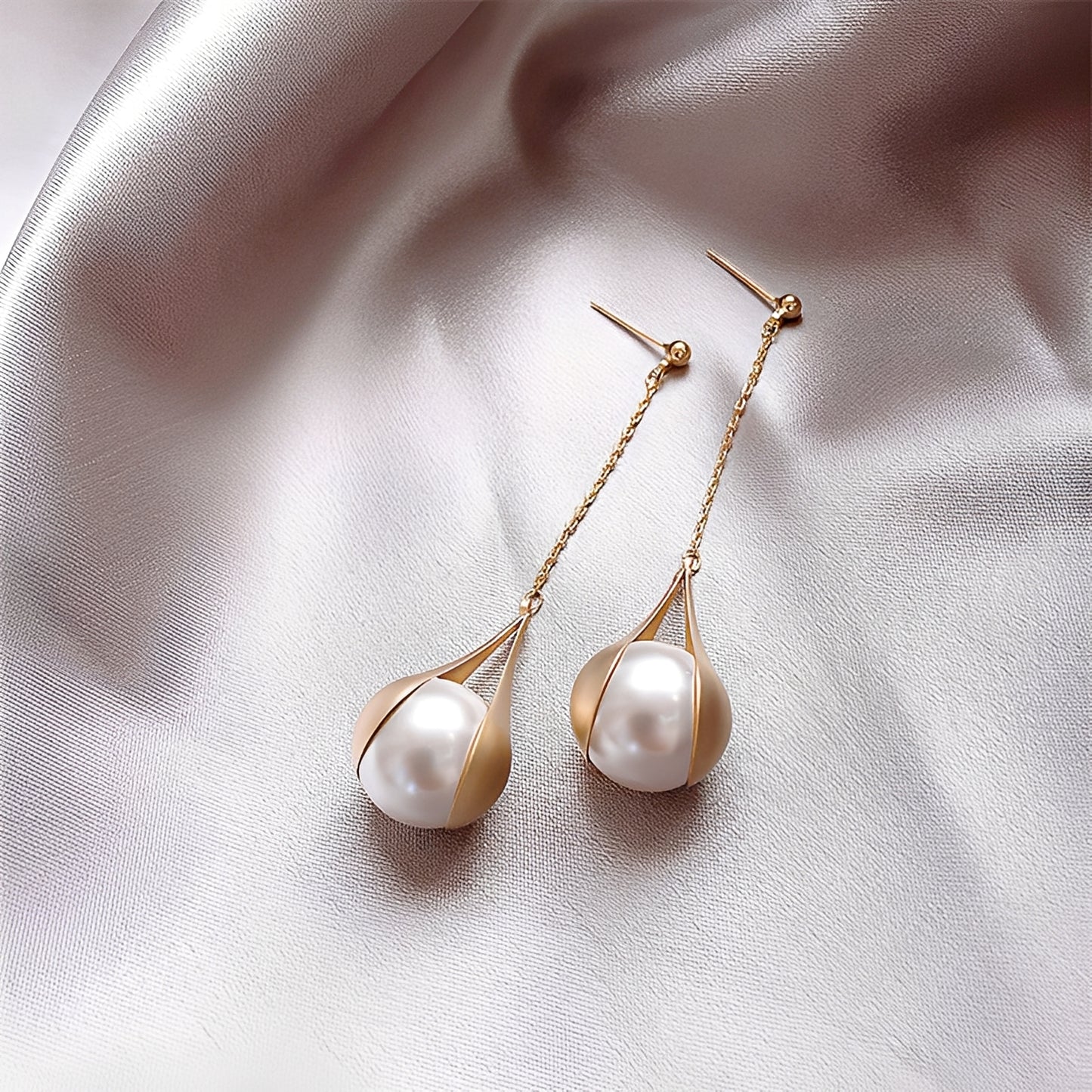 Asa – Boucles Or & Perles