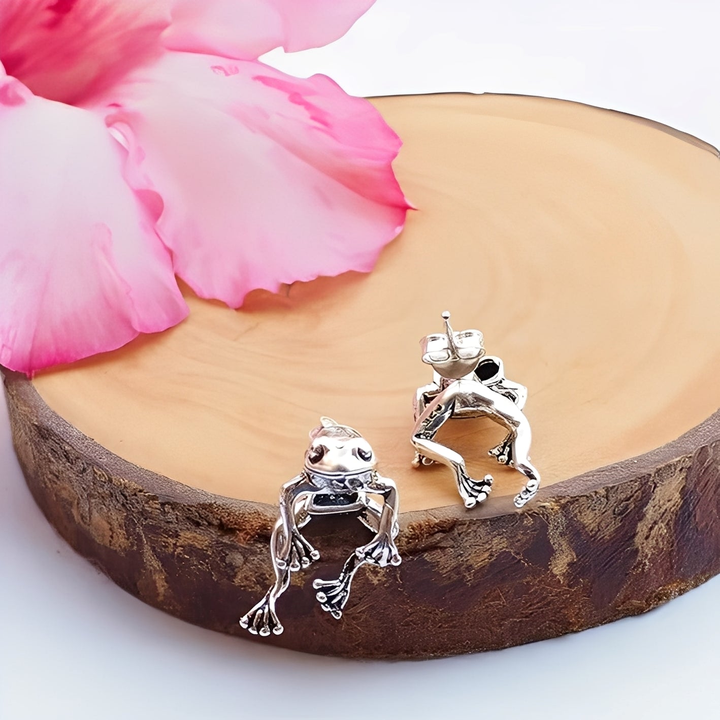 Chandall – Boucles d'Oreilles Grenouille