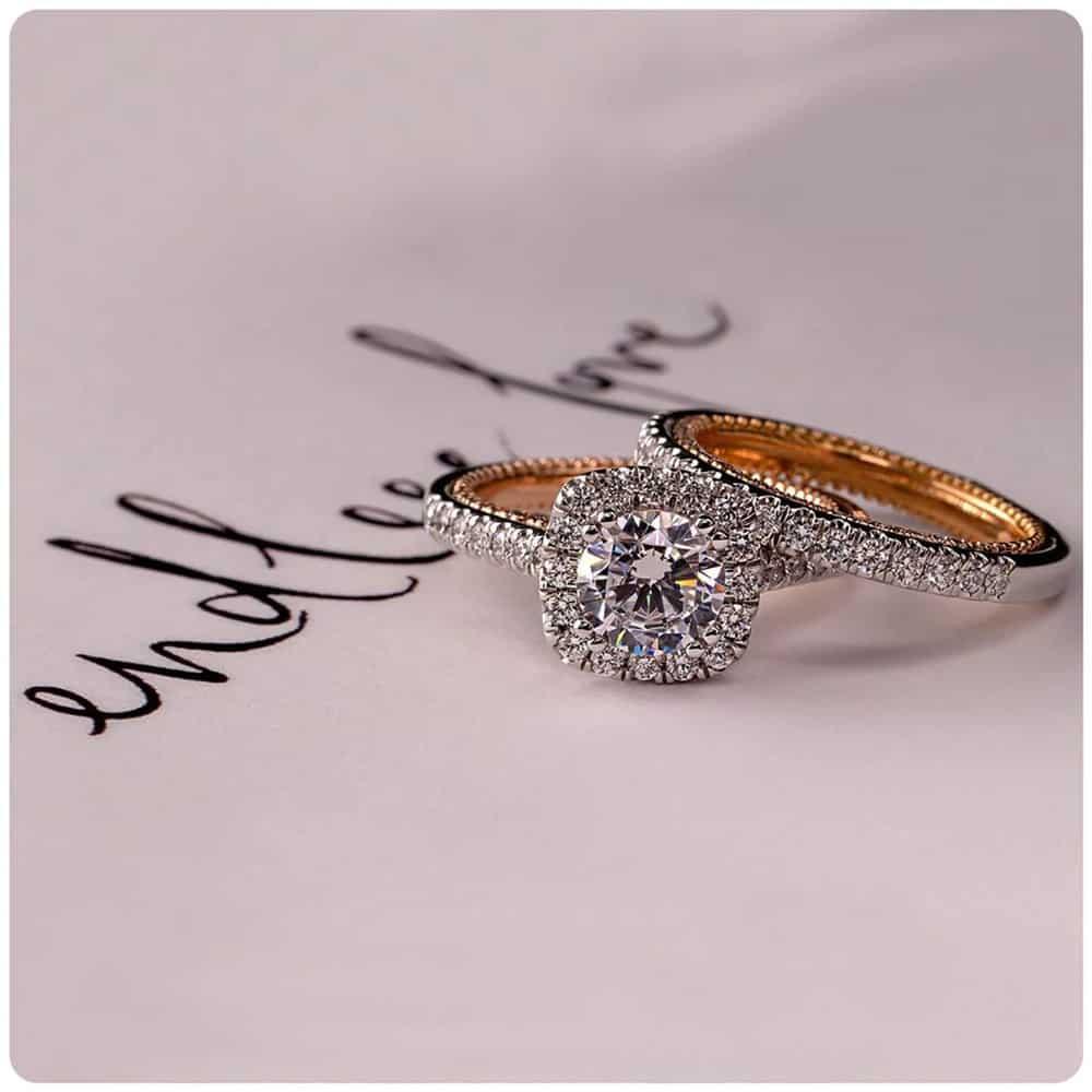 Ginny – Bagues de Couple en Zircon