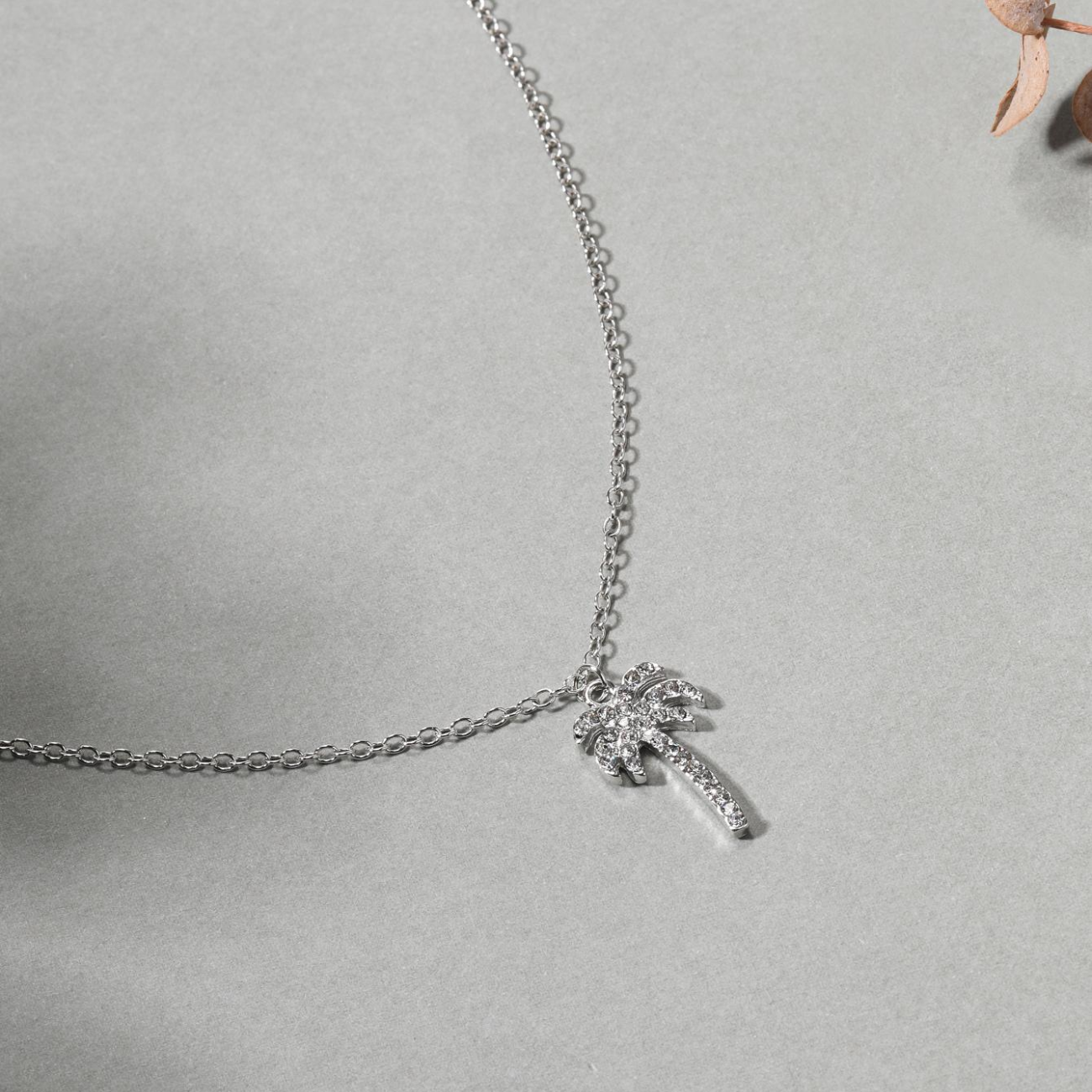 Collier Palmier - Pendentif Thème Île