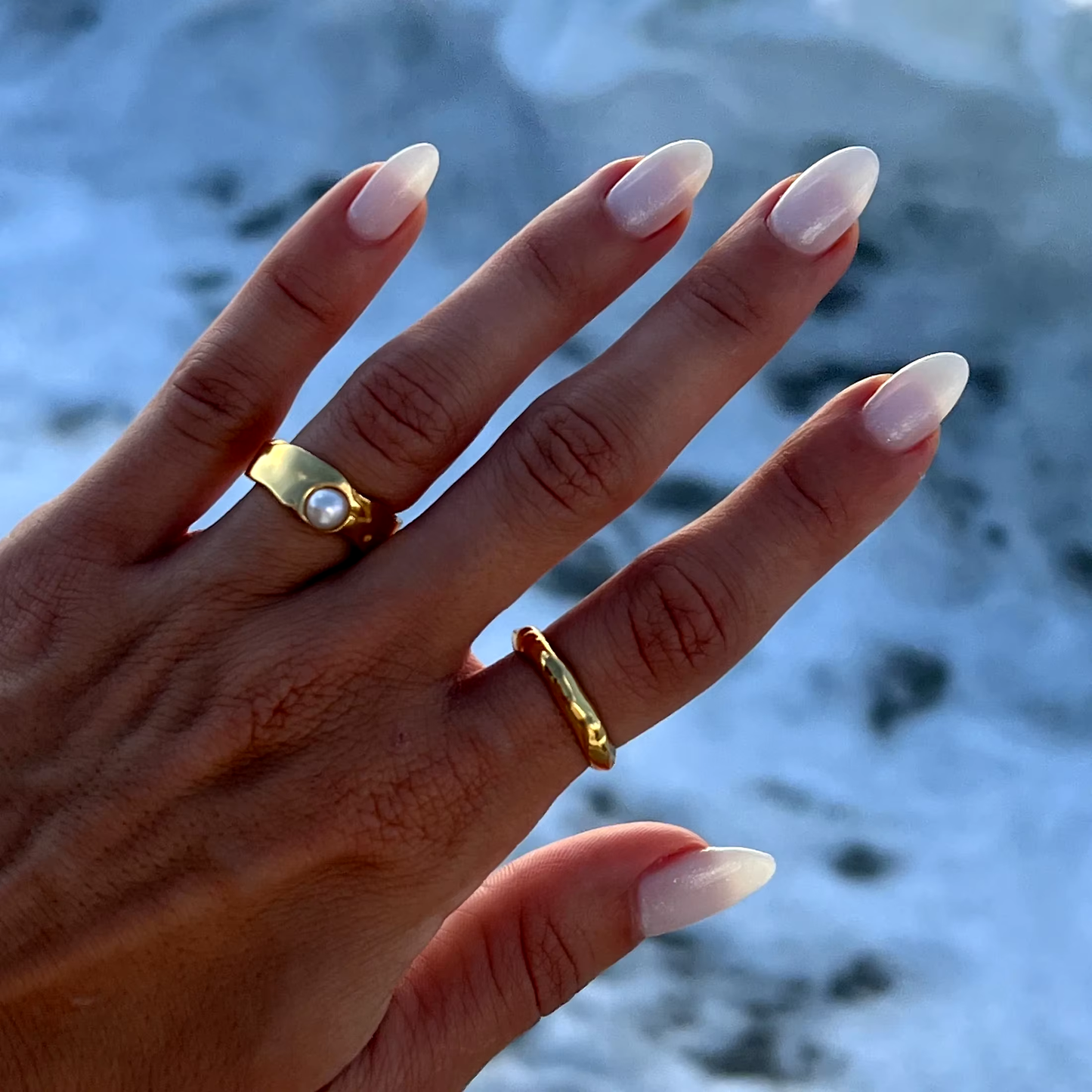 Zayra – Bague Vintage avec Perle Naturelle en Or
