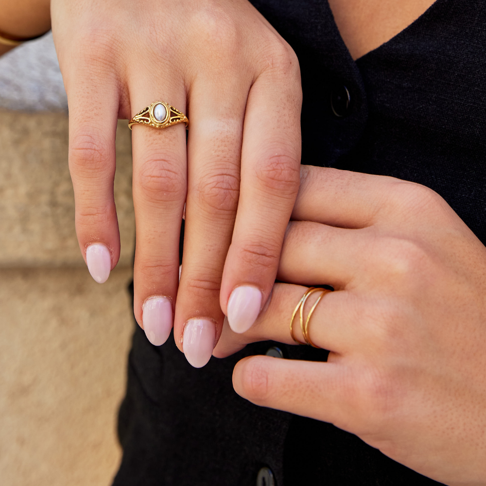 Chris – Bague en Or Boucle Infini