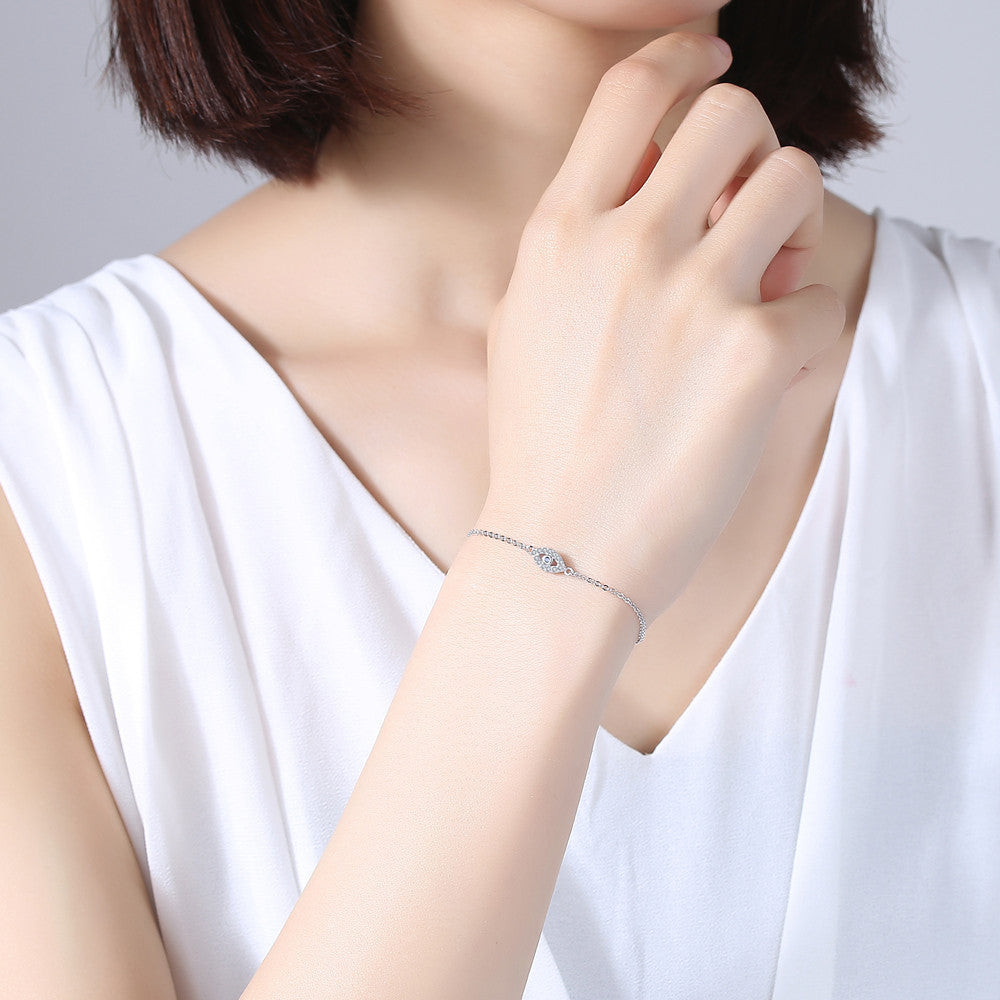 Bracelet Maillons Doré Œil Maléfique