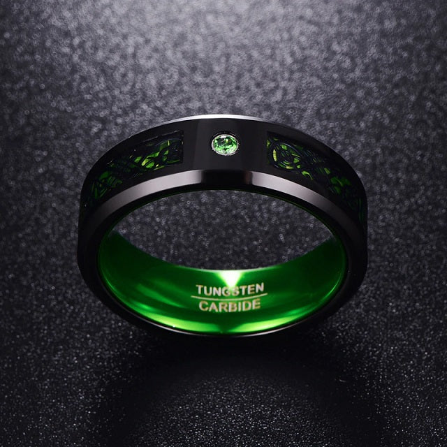 Kaelen – Bague Homme au Motif Celtique Traditionnel