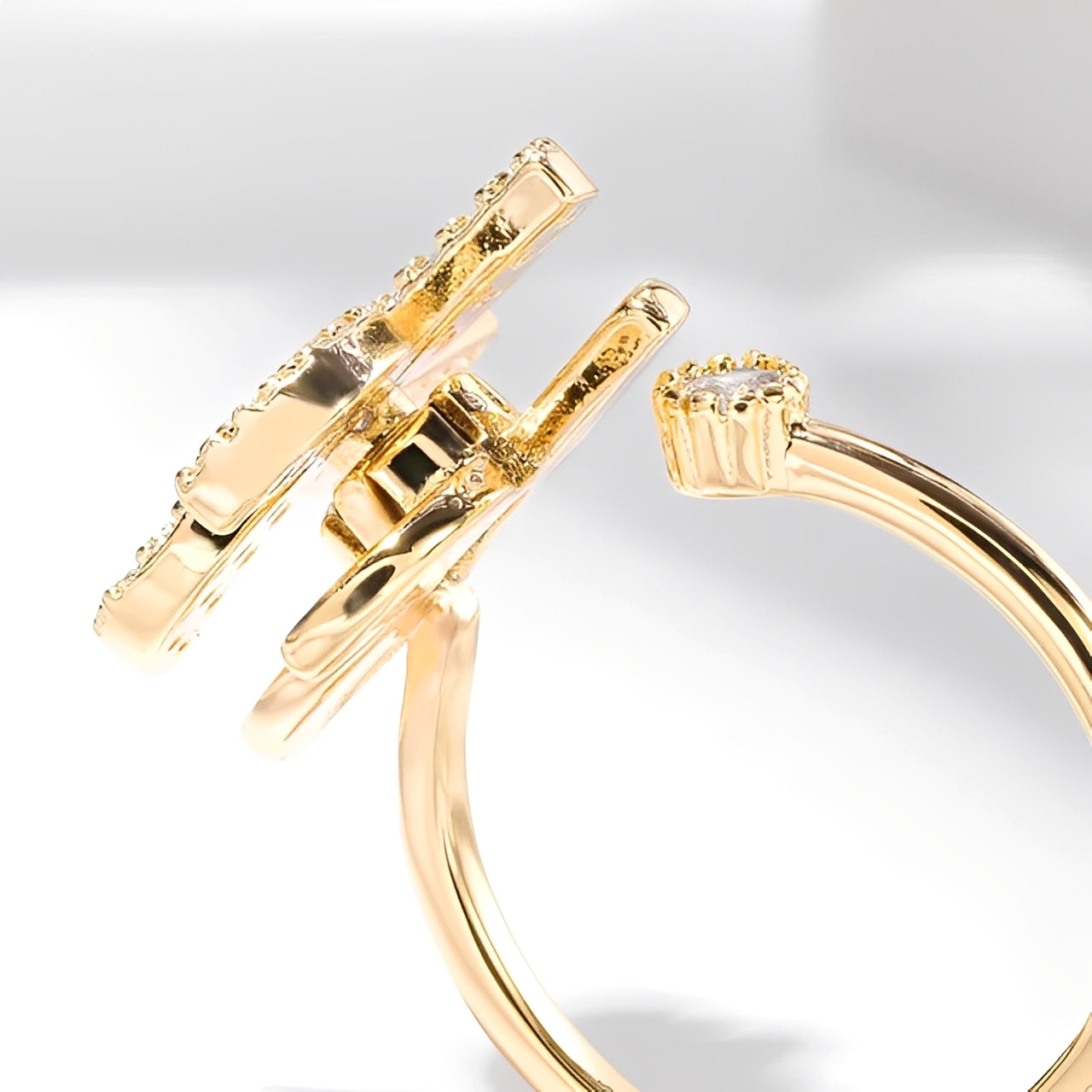 Solaya – Bague Tournesol Anti-Stress