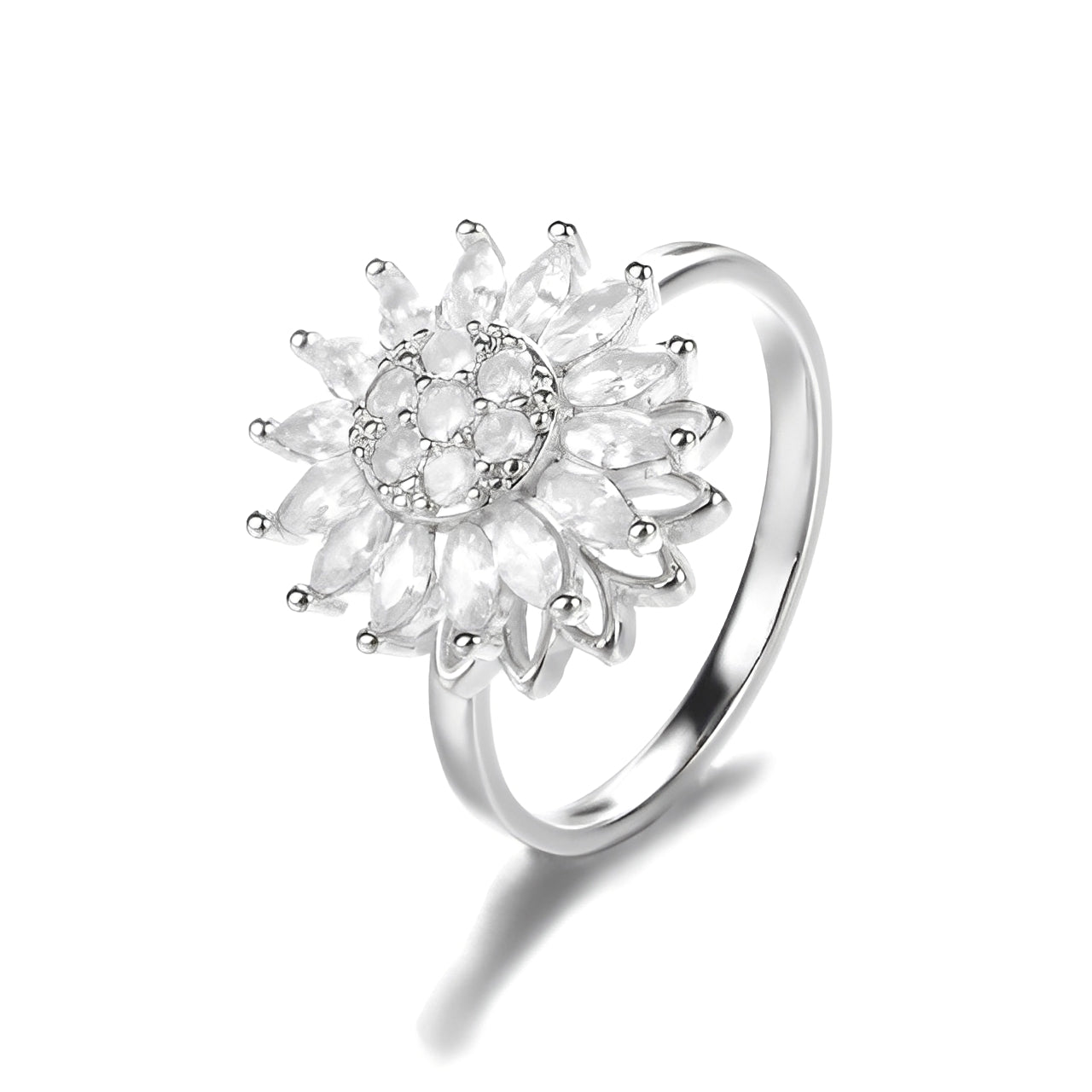 Solaya – Bague Tournesol Anti-Stress