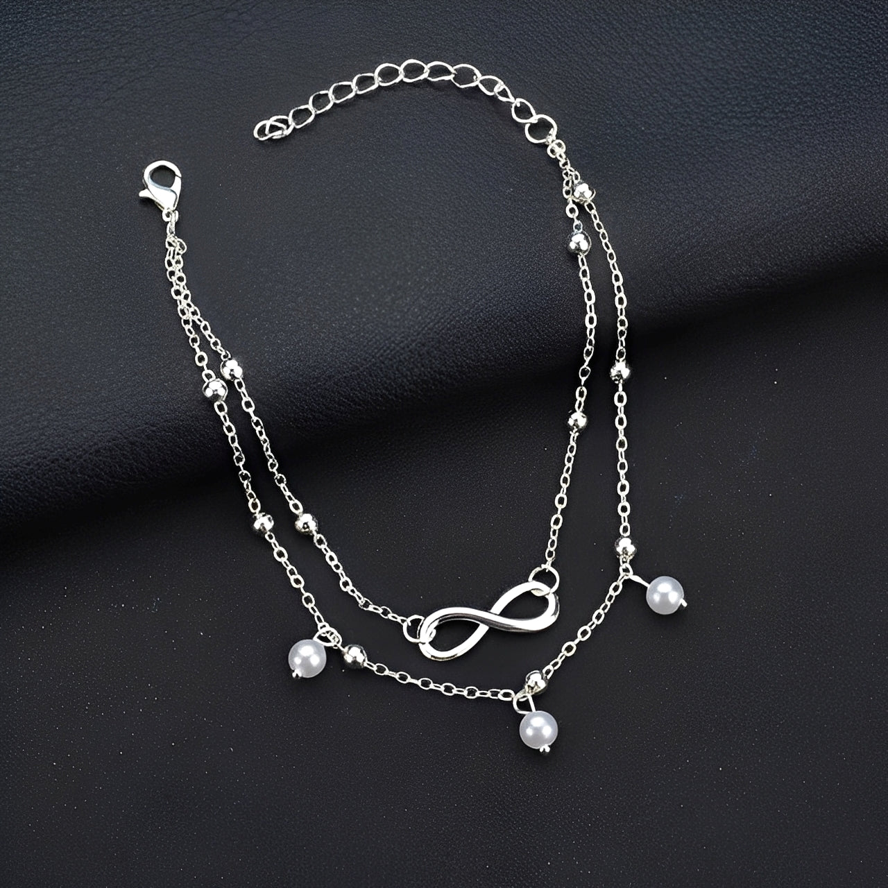 Livia – Bracelet de Cheville Infini pour Femme