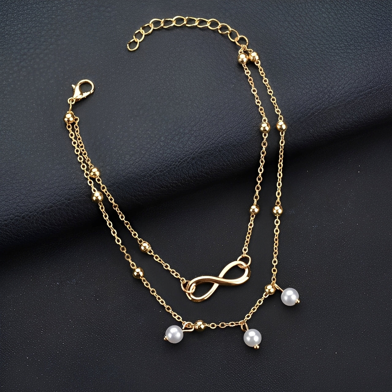 Livia – Bracelet de Cheville Infini pour Femme