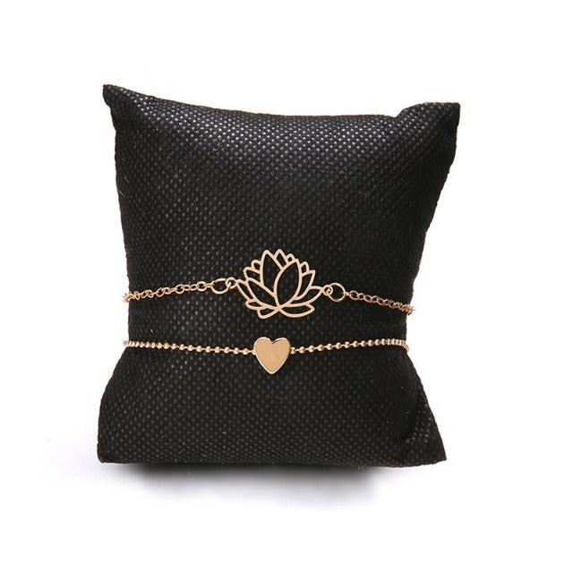 Ayumi – Bracelet Fleur de Lotus Spirituel
