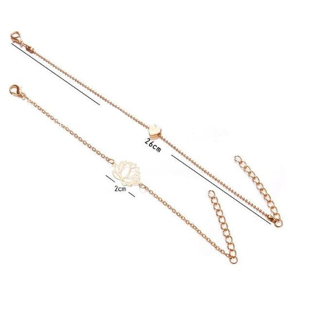 Ayumi – Bracelet Fleur de Lotus Spirituel