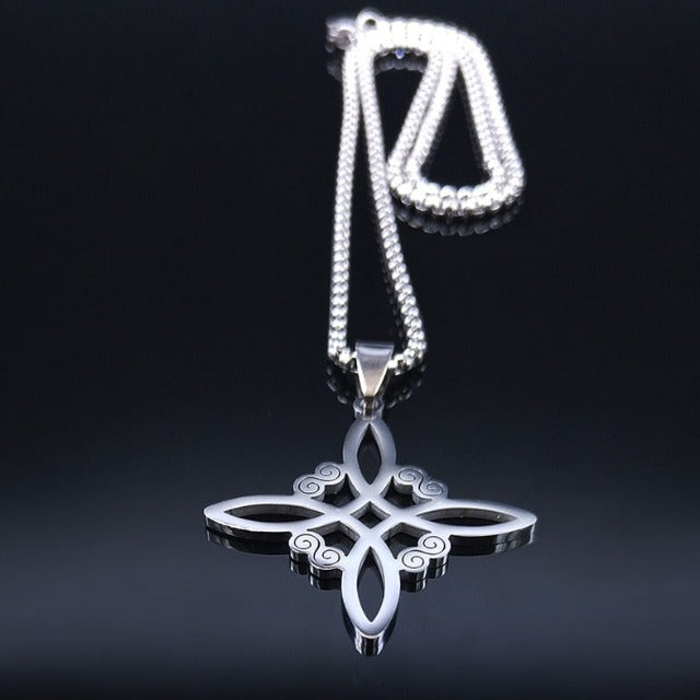 Morwen – Collier Noeud de Sorcière Protecteur